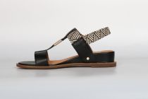 Sandales Femme Les Trop&eacute;ziennes Obole Nappa Noir