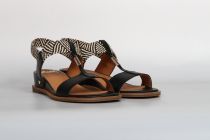 Sandales Femme Les Trop&eacute;ziennes Obole Nappa Noir