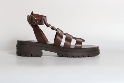 Sandales Femme Les Trop�ziennes Tobo Chocolat