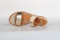 Sandales Femme Mamzelle Obole M&eacute;tal Platine