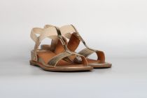 Sandales Femme Mamzelle Obole M&eacute;tal Platine