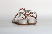 Sandales Femme Mamzelle Omega M&eacute;tal Silver