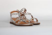Sandales Femme Mamzelle Omega M&eacute;tal Silver