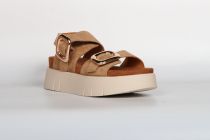 Sandales Femme Mamzelle Usifi Velours Biscuit