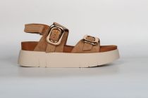 Sandales Femme Mamzelle Usifi Velours Biscuit