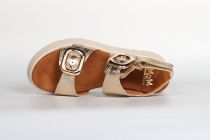 Sandales Femme Mamzelle Usufi M&eacute;tal Platine