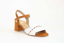 Sandales Femme Qootum 13770 Monaco Blanc