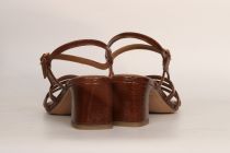 Sandales Femme Tamaris 28350 46 Brown Patent